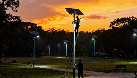 solar street lights